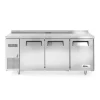 Arktic Koelwerkbank met 3 deuren Kitchen Line 390L