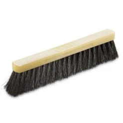 Bankborstel kunststof met paardenhaar 30 x 3 cm