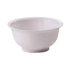 Beslagkom wit met voet 4 liter (Ø28 cm)