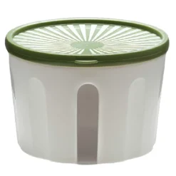 Biesse Bewaardoos Rond Luchtdicht Groen/Transparant 1,5L