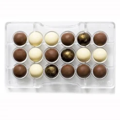 Bonbonvorm Bol (18x) Ø25 mm