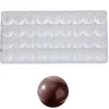 Bonbonvorm Chocolate World Bol (36x) Ø25mm