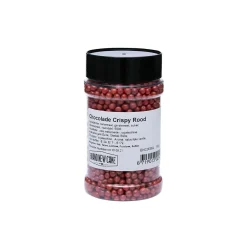BrandNewCake Chocolade Crispy Parels Rood 190g