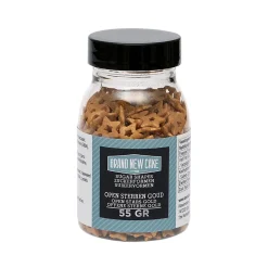 BrandNewCake Confetti Open Sterren Goud 55gr.
