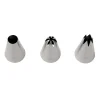 BrandNewCake Decoratie Spuitmondjes Set/3 (1M, 2D, 2A)
