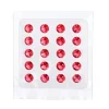 BrandNewCake Eetbare Jelly Diamanten Rood 20st