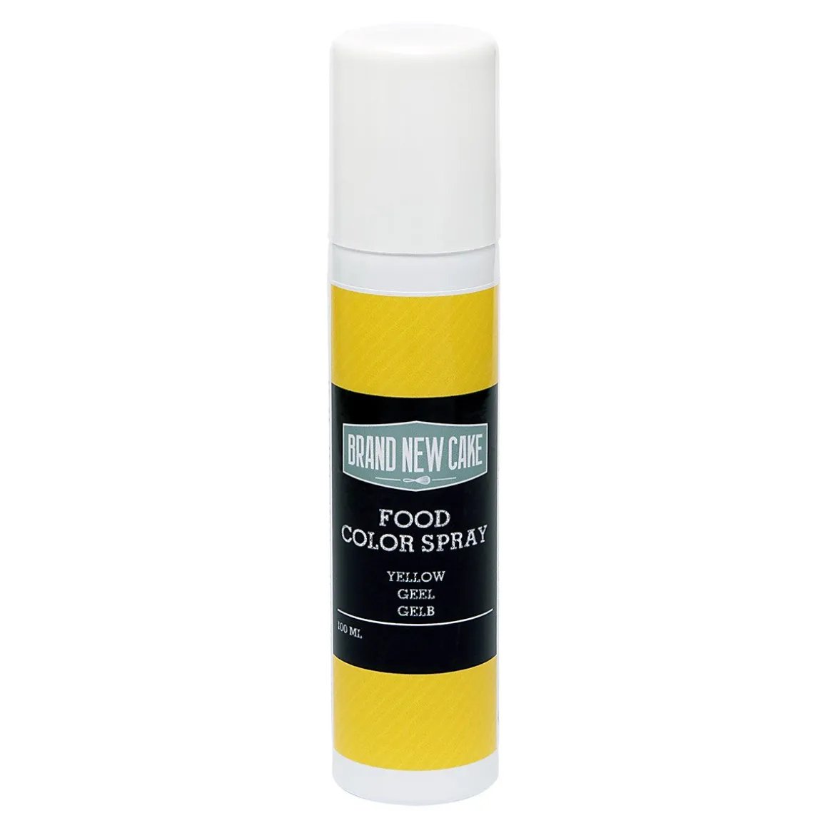 BrandNewCake Kleurspray Geel 100ml