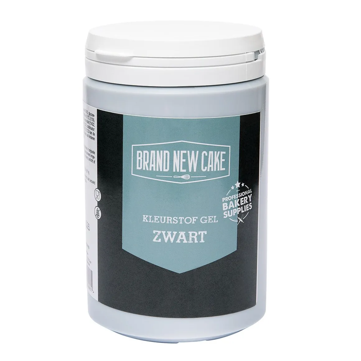BrandNewCake Kleurstof Gel Zwart 1kg