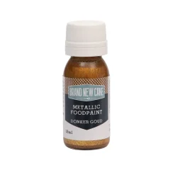 BrandNewCake Metallic Food Paint Goud 18ml