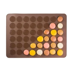 BrandNewCake Siliconen Bakmat Macarons 30x40cm / 48 macarons