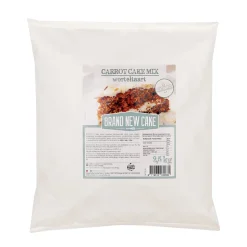 BrandNewCake Worteltaart/Carrot Cake-mix 2,5kg. Glutenvrij