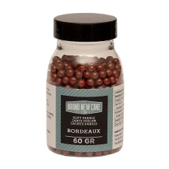BrandNewCake Zachte Parels Bordeaux Rood 60gr.