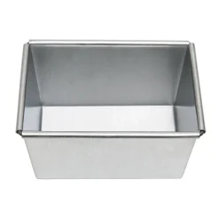 Broodvorm Half-Brood Alusteel 15x10,5cm