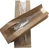Broodzak Kraft met venster (heel-brood) 160 + 50x480mm