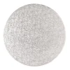 Cakedrum Zilver Rond Ø25cm