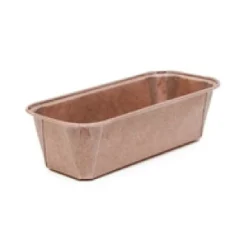 Cakevorm Karton 15,8x5,5x5,2cm Bruin (per stuk)
