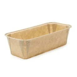 Cakevorm Karton 19,9x7,3x6,2cm Kraft (per stuk)