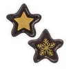 Callebaut Chocoladedecoratie Gouden Sterren Seal 108st.