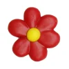 Callebaut Chocoladedecoratie Mini Bloem Rood 160st.
