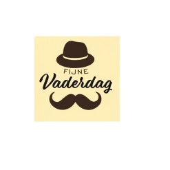Callebaut Chocoladedecoratie Fijne Vaderdag 140st