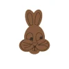 Chocoladedecoratie Paashaas Bruin 140 stuks**