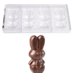 Chocolademal Chocolate World Konijn (2x) 99,5mm