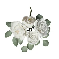 Culpitt Suikerbloemen Wit 16cm