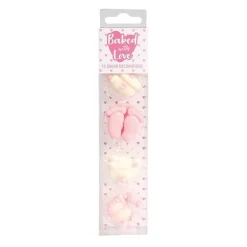 Culpitt Suikerdecoratie Baby Roze 25mm 13st.