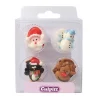 Culpitt Suikerdecoratie Kerstfiguren 12st.