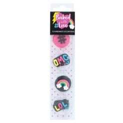 Culpitt Suikerdecoratie LOL 25mm 10st.