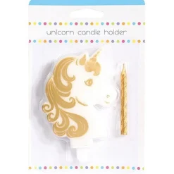 Culpitt Taartkaars Unicorn Goud