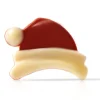 Dobla Chocoladedecoratie Kerstman Muts (218 stuks)