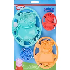 Dr.Oetker Peppa Pig Uitstekers en Stempels Set/4