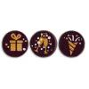 DV Chocoladedecoratie Feest Assortiment 175st