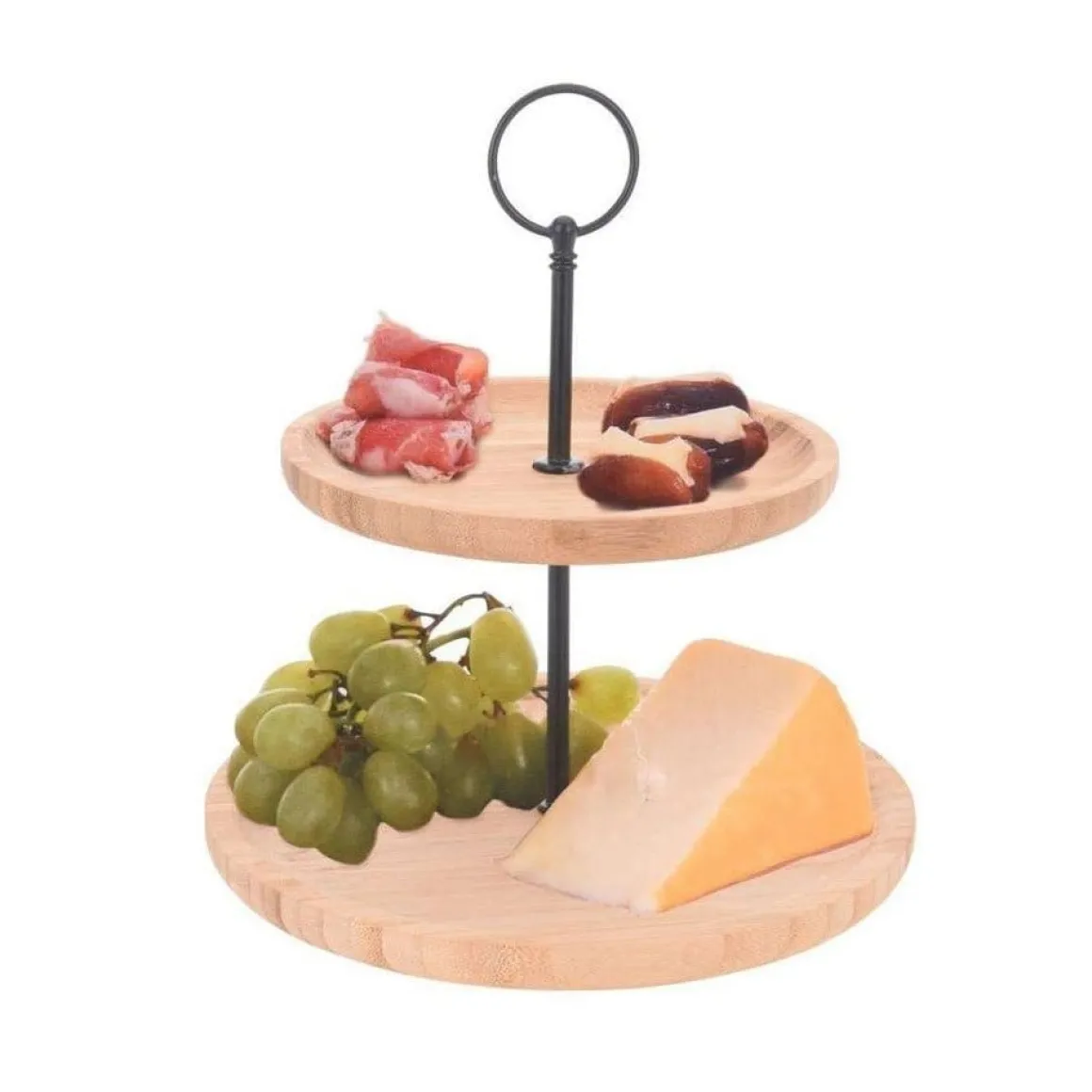 Etagere Bamboe 2-Laags