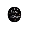 Etiket 'Fijne Feestdagen' 500 stuks