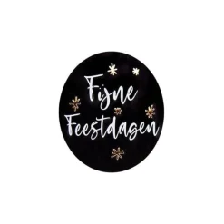 Etiket 'Fijne Feestdagen' 500 stuks