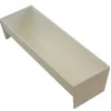 Gootvorm Wit Halfrond 28x8,5x6,5 cm