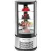 Hendi Arktic Gebaksvitrine Rond 100 Liter