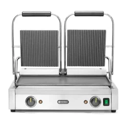 Hendi Contactgrill - dubbele versie onder glad