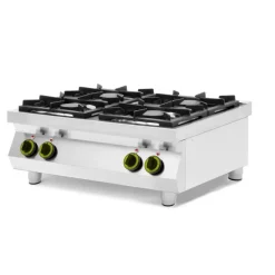 Hendi Gasfornuis 4-pits Kitchen Line - tafel model