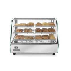 Hendi Opzet warmhoudvitrine 160L
