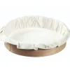 HoM Bakring Hout met Bakpapier Ø20x4cm 3st.