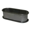 Kanoring met Kraalrand Gesiliconeerd 90x35x30mm