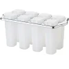 Kitchen Craft IJsvorm voor 8 IJsjes (incl 16 ijsstokjes)