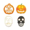 Koekjes Uitsteker Set Doodshoofd & Pompoen Halloween