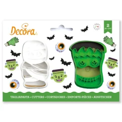 Koekjes Uitsteker Set Halloween Monsters 2-delig