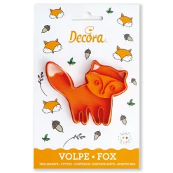 Koekjes Uitstekerset Vos 7,5x10x2(h)cm