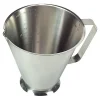 Maatbeker RVS, 2 liter
