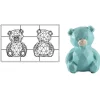 Martellato Chocolade Holvorm Teddybeer 97x64x130mm